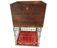 VINTAGE CEDAR HILL FARMS INC. CRATE AND MORE