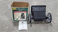 Mow and Feed Fertilizer Spreader for behind a