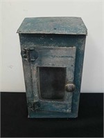 Vintage metal mailbox