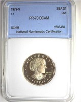 1979-S T1 Susan B Anthony NNC PR70 DCAM