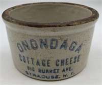 Ceramic Onondaga Cottage Cheese Dish