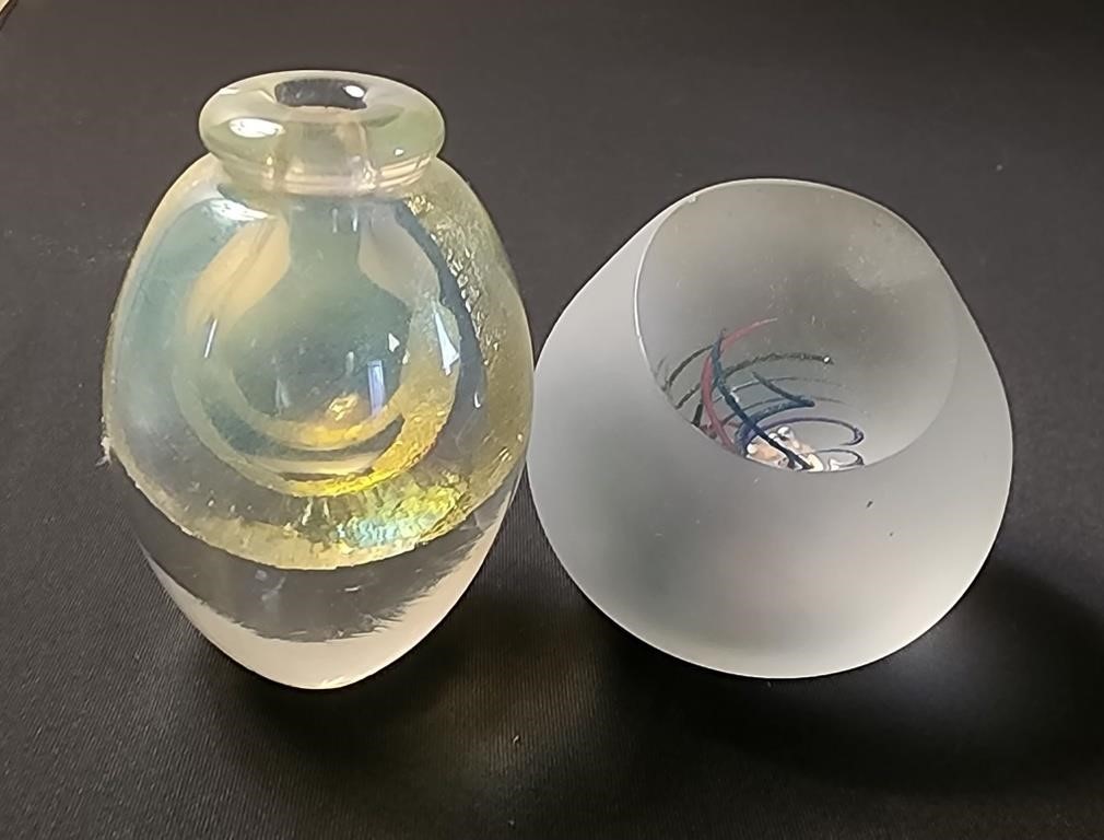 GLASS PAPER WEIGHTS