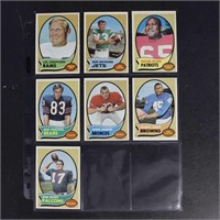1970 Topps Football Cards 22 different in 9 sleeve