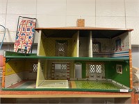 Large Tin doll house