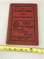 1911 Buers Guide Shoe & Findings Dealers