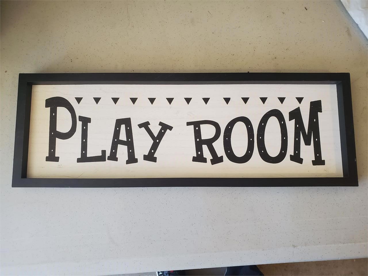 Play Room Sign