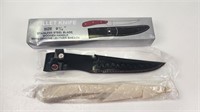 New 9 1/4" Filet Knife w/Sheath