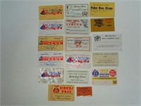 COLLECTION OF CIRCUS PASSES