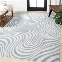 8'X10' Maribo Abstract Groovy Striped Area Rug