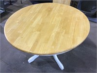Round Table W/Leaf, 30”T x 41”W, Some Damage