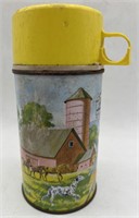 (DD) Vintage 1962 King Seeley Lunchbox Thermos C