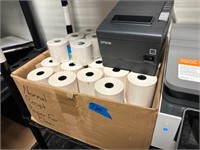 RECEIPT PRINTER AND ROLLS OF RECEIPT PAPER