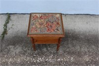 Rare Victorian Foot stool, and shoe shine stand