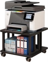 Mobile Printer Stand Under-Desk Storage