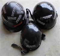 Lot of 3 Motorcycle Helmets