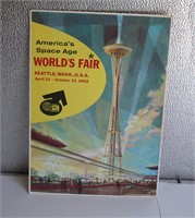 1962 Seattle Worlds Fair Counter Display Earl Duff