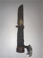 Vintage Cattaraugus 225Q Fixed Blade Knife