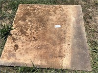 1/2" Thick 48"x48" Steel Plate