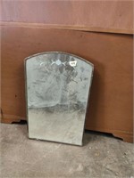 Antique Lead Mirror