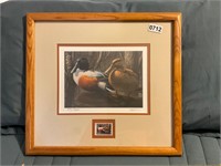 1992-93 Framed & Numbered Duck Stamp 371/ 7200