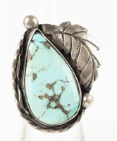 Jewelry Sterling Silver Turquoise Ring