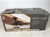Allen & Roth Stonecroft 52" ceiling fan, color is