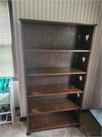 Wooden 5-Tier Bookshelf