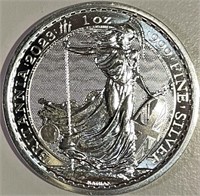 1 Troy Oz. 2023 Gr. Britain Brittania