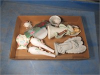 assorted small decor, angel figurines