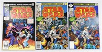 (3) STAR WARS #2 ISSUES - ALL DIFFERENT