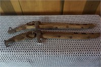 Antique Wood and Metal Horse Harness