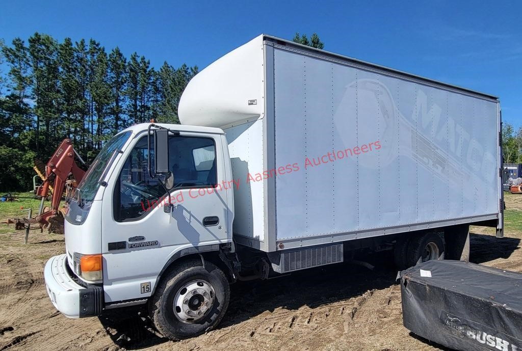 97 GMC Single Axle Box Truck