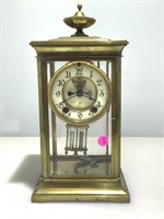 Antique Ansonia Carriage Clock w/Faux Mercury