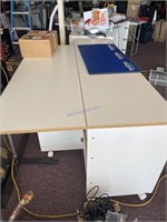 Sewing table  71 inches long 29 1/2 high