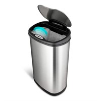 13.2 Gal. Infrared Sensor Trash Can/Stainless