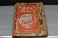 1950's Manuals Massey-Harris Combine, etc