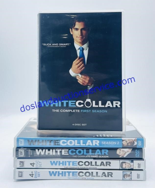 Seasons 1-5 White Collar DVD Sets