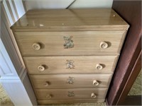 4-Drawer Child's Chest of Drawers