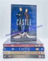 Seasons 1-5 of Castle DVD Sets