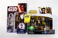 2 Star Wars Action Figures in Box
