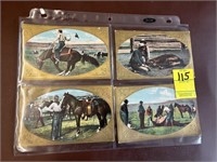 Cowboy Postcards