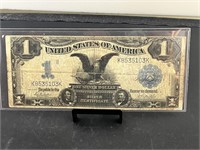 1899 $1 Silver Certificate Large Note - Black Eagl