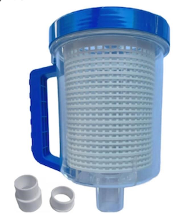 Standard Pool Leaf Canister w/ Mesh Basket