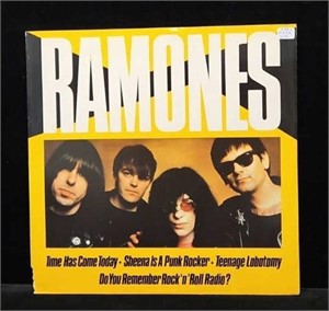 Record  - The Ramones "Time Has Come Today" LP