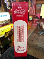 7.5 x 28” Coca-Cola Thermometer