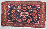 HAND KNOTTED PERSIAN TRIBAL VEGETABLE DYE RUG