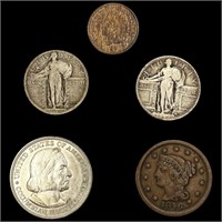 [5] Varied Coinage (1846, 1890, 1893, 1917, 1919)