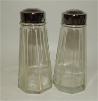 Gemco Clear Glass Tall Diner Shakers