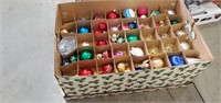 Box of Assorted Christmas Ornaments