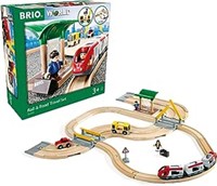*BRIO Rail & Road Travel Set